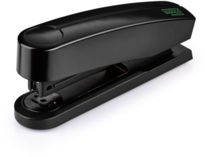 Heftgerät Novus B2 re+new, Metall & Recyclat, 25 Blatt, für Klammern des Typs 24/6 & 26/6, mit 200 Heftklammern, schwarz