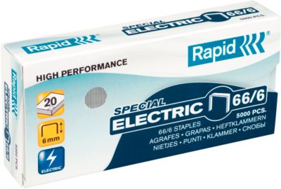 Heftklammern 66/6 für Elektrohefter, 5000 Stück