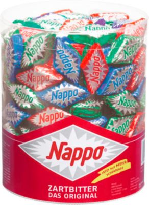 Holländisches Nougat Wawi Nappo Klassiker, mit Schokoüberzug, 1,32 kg