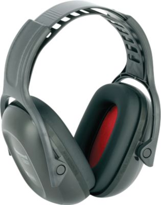Honeywell Kapselgehörschützer Verishield VS110D, EN 352-1, SNR 30 dB, patentierte Air-Flow-Control-Technologie, schwarz-rot