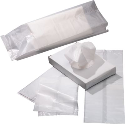 Hygienebeutel Universal, Material HDPE, mit Seitenfaltung, 750 Stück