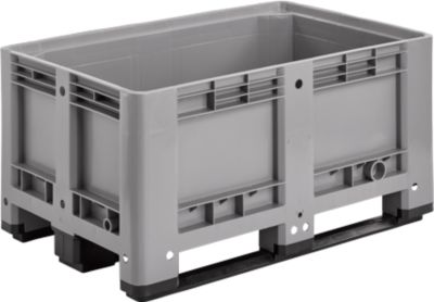 Industriebox, mit 3 Kufen, 330 Liter