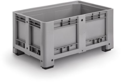 Industriebox, mit 4 Füßen, geschlossen, 330 Liter