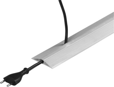 Kabelbrücke Typ 1, grau, L 1,5 m x B 62 mm x H 12 mm