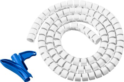 Kabelschutzschlauch Helawrap, L 2 m x  Ø 16 mm, weiß