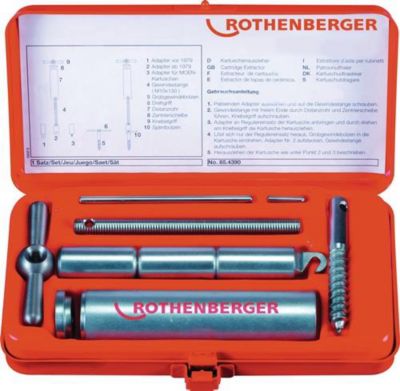 Kartuschenauszieher-Set 9-tlg. ROTHENBERGER