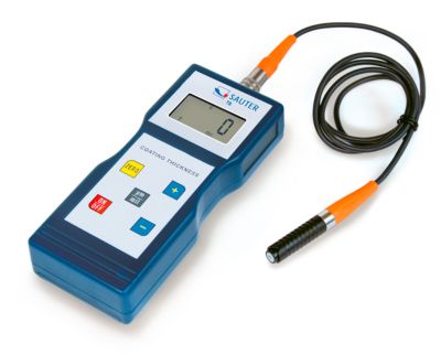 KERN Materialdickenmessgerät TB 200-0.1US-RED, Ultraschall, Messbereich 1,5-200 mm, 500-9999 m/s, mm und Inch, Batteriebetrieb, Tragekoffer
