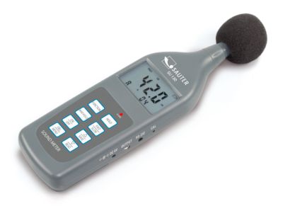 KERN Schallpegelmesser SU 130, Messbereich 30-130 dB, Multi-Messfunktionen, interner Speicher, RS-232, Batteriebetrieb, in Koffer