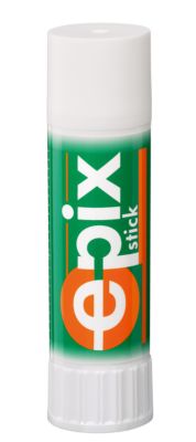 Klebestift epix, für Papier/Pappe/Etiketten/Fotos, leicht verstreichbar, lösungsmittelfrei, 10 g