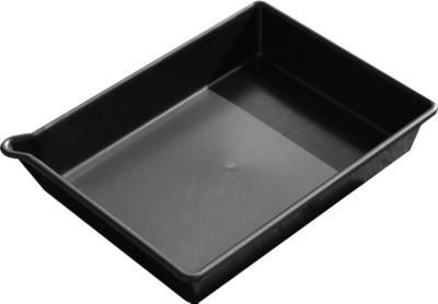 Kleingebindewanne, Kapazität 16 L, aus PE, ohne Gitterrost