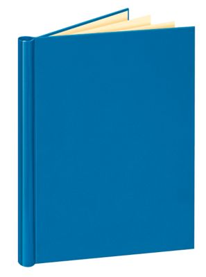 Klemmbinder Veloflex, A4, für ca. 200 Blatt, Füllhöhe 20 mm, Hartpappe/PVC, blau