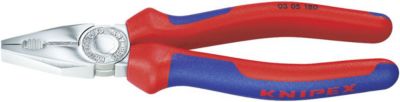 KNIPEX Kombizange 180 mm Kopf verchr.