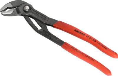 KNIPEX Wasserpumpenzange Cobra 250 mm, 250 mm bis SW 30 mm, Kopf poliert, Kunststoff-Griff