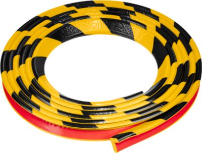 Knuffi® Eckschutzprofil Typ E, 5-m-Rolle, gelb/schwarz