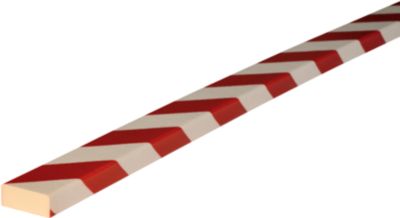 Knuffi® Flächenschutz Typ D, 5-m-Rolle, weiß/rot