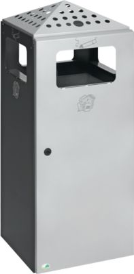 Kombi-Ascher H92 anthrazit RAL7021