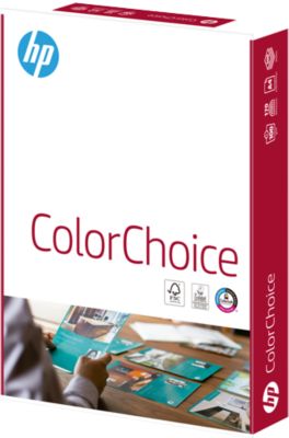 Kopierpapier Hewlett Packard ColorChoice, DIN A4, 100 g/m², hochweiß, 1 Paket = 500 Blatt