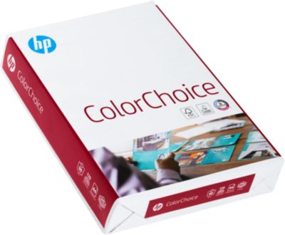 Kopierpapier Hewlett Packard ColorChoice, DIN A4, 90 g/m², hochweiß, 1 Paket = 500 Blatt