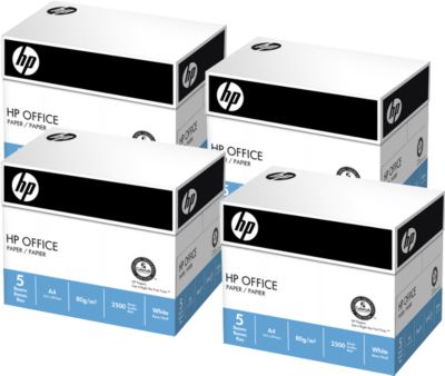 Kopierpapier Hewlett Packard Office, DIN A4, 80 g/m², weiß