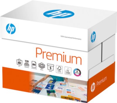 Kopierpapier HP Climate Choice CHP 141, DIN A4, 80 g/m², reinweiß, 1 Karton = 10 x 500 Blatt