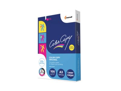 Kopierpapier Mondi Color Copy, DIN A3, 100 g/m², reinweiß, 1 Paket = 500 Blatt