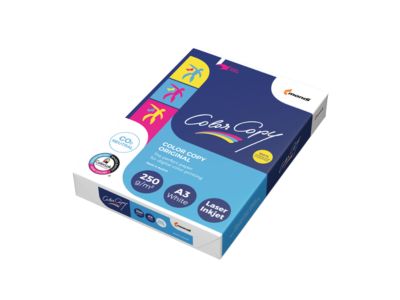 Kopierpapier Mondi Color Copy, DIN A3, 250 g/m², reinweiß, 1 Paket = 125 Blatt