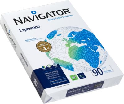 Kopierpapier Navigator Expression, DIN A3, 90 g/m², hochweiß, 1 Paket = 500 Blatt