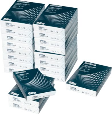 Kopierpapier Schäfer Shop Genius Professional, 80 g/m2, 20 Ries á 500 Blatt = 10.000 Blatt