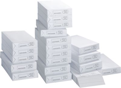 Kopierpapier Standard, 80 g/m2, 20 Ries á 500 Blatt = 10.000 Blatt