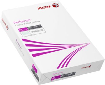 Kopierpapier Xerox Performer ECF, DIN A3, 80 g/m², weiß, 1 Paket = 500 Blatt