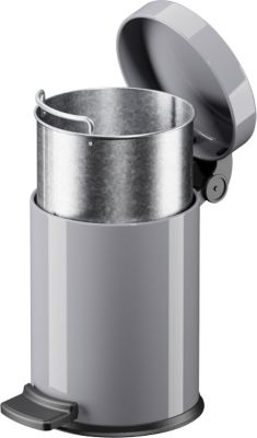 Kosmetik-Eimer, silber, 4 Liter