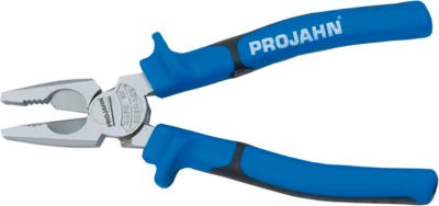 Kraft-Kombi-Zange Projahn, 165 mm, mit Nagel- & Drahthalter, Ringschlüssel, ergonomischer Griff