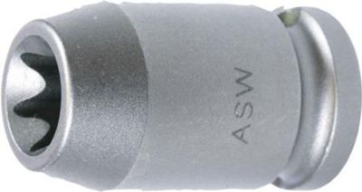Kraftschraubersteckschlüs seleinsatz 720 E 1/2 Zoll E 12 38mm ASW