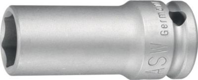 Kraftschraubersteckschlüs seleinsatz 720 L 1/2” 6KT SW 13mm L.78mm ASW