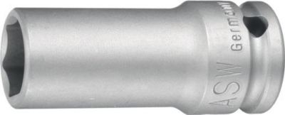 Kraftschraubersteckschlüs seleinsatz 740 L 3/4 Zoll 6KT SW 19mm L.95mm ASW