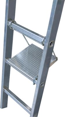 Krause Combi-Tritt/Ablage, für Krause Sprossen-Leitern, Höhe 40 cm