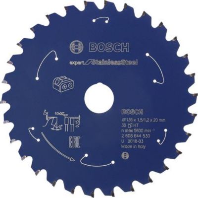 Kreissägeblatt AD 136mm Z.30 HLTCG Bohr.20mm Schnitt-B.1,5mm HM BOSCH
