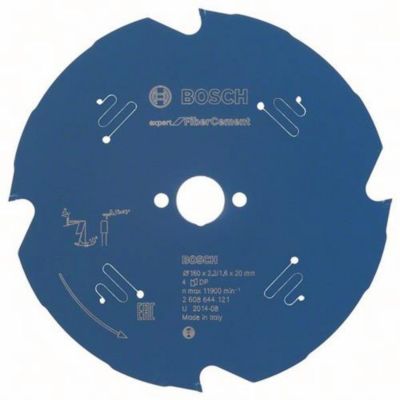 Kreissägeblatt AD 160mm Z.4 TCG Bohr.20mm Schnitt-B.2,2mm HM BOSCH