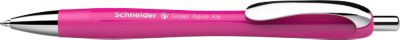 Kugelschreiber Slider Rave, power-pink, 5 Stück