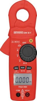Leckstromzange CM 9-1 Messber.0,010 mA-60 A AC Zangenöffnung max.23mm