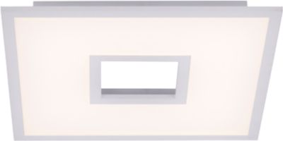LED-Deckenleuchte RECESS, 2 Lichtquellen, 2700-5000 K, RGB-Wechsel & CCT-Lichtmanagement, 22+5 W, L 450 x B 450 mm