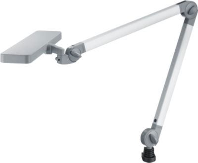 LED-Gestängeleuchte Waldmann ALD, Leistung 16 W, 1250 lm, Lichtfarbe 5000 K, staubgrau
