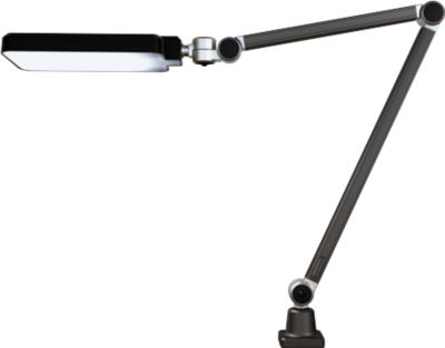 LED-Gestängeleuchte Waldmann ROCIA.planar, Leistung 18 W, 1500 lm, Lichtfarbe 5000 K, tiefschwarz