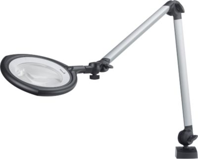 LED-Lupenleuchte Waldmann TEVISIO, 3,5 Dioptrien-Linse, mehrstufig schaltbar, stufenlos dimmbar, 13 W, 4000 K