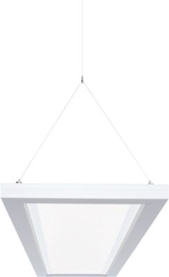 LED-Pendelleuchte Dotlux OFFICE, Leistung 54 W, 5670 lm, 3000-5500 K, 3-stufig dimmbar, signalweiß RAL 9003