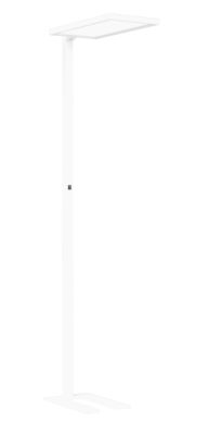 LED-Stehlampe FRISCH-Licht® STL, 80 W, 10000 lm, 4000 K, direktes/indirektes Licht, Touchdimmer & Memoryfunktion, IP20, weiß