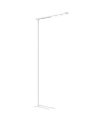 LED-Stehlampe Maul MAULjet, 50 W, 4450 lm, 4000 K, direktes/indirektes Licht, stufenlos dimmbar, Aluminium & Stahl, weiß