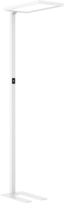 LED-Stehleuchte Dotlux ROOFbutler, 80 W, 8800 lm, 4000 K, dimmbar, Anwesenheitssensor, weiß