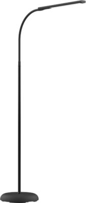 LED-Stehleuchte MAULpirro, Leistung 7 W, 4-Stufen-Dimmer, 390 lm, schwenkbar, schwarz