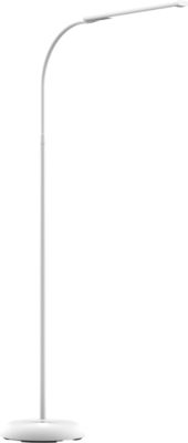LED-Stehleuchte MAULpirro, Leistung 7 W, 4-Stufen-Dimmer, 390 lm, schwenkbar, weiß